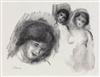 PIERRE-AUGUSTE RENOIR L''Album des Douze Lithographies Originales.